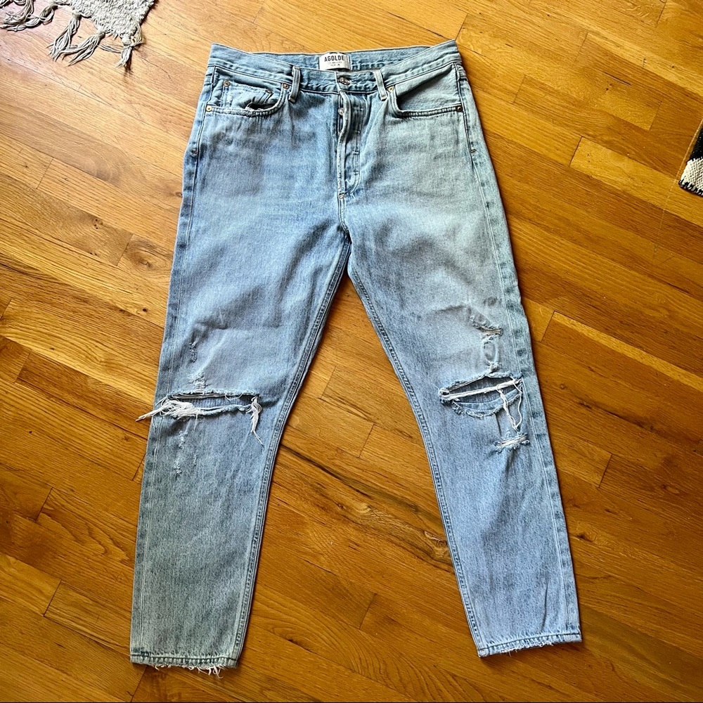 AGOLDE Jamie Slim Straight Jean